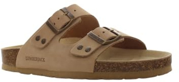 Lumberjack Damen Jolie Schiebe-Sandalen, Sand, 38 EU