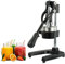 SMoonga Presse-Agrumes Professionnel, Presse-Agrumes Manuel en Acier Inoxydable Robuste Et Facile à Nettoyer, Presse-Jus De Fruits à Presse Manuelle Confortable pour La Maison, La Cuisine(Noir)