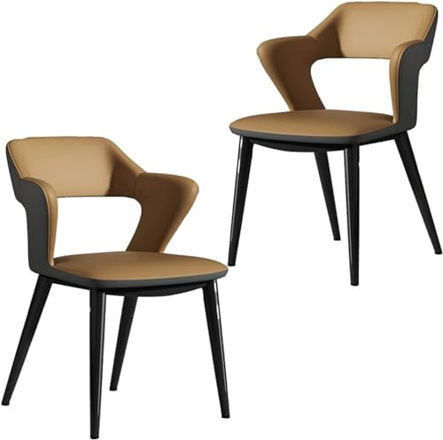 FSOZDBBPL Restaurant s 2PCS, Tech Tuch Hause Carbon Stahl Stuhl Rahmen Zurück Hocker Cafe Maniküre Make-Up Stühle Hause Stuhl