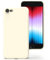 Zuvirelx Glatte Silikon hülle für iPhone SE 2020/2022, iPhone 8/7, Staubbeständig‌, Slim, Taschentauglich‌ Handyhülle Cover Case für Apple iPhone SE 2nd 3rd - Weiß