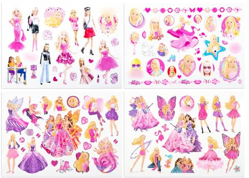 Ainvliya Sticker Temporäre Tattoos für Kinder Mädchen Jungen, 60+ Kindertattoos Hautfreundlich Wasserdicht Sticker Aufkleber Fake Tattoo für Geschenktüten Mitgebsel Kindergeburtstag