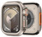 Suphart Compatible con Funda Apple Watch Serie 9/8/7 45mm, Protector de Metal Resistente con Marco Trasero para iWatch 9/8/7, Titanio
