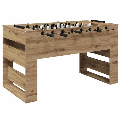 vidaXL Tischfußballtisch Artisan-Eiche 146,5 x 74 x 85 cm