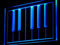 ADVPRO m016-b Piano keyboard Keys Bar Song Pub Neon Light Sign
