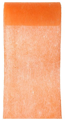 Santex Tischband Vlies orange 10cm x 10m