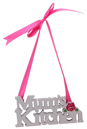 Juliana Home Living Mamas Küche Lila und Polka Dot Hängeschild