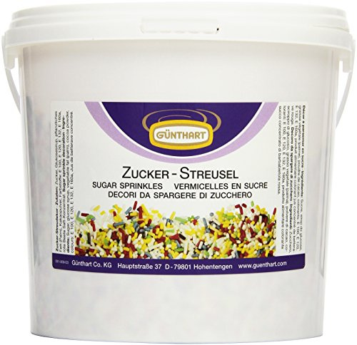 Günthart Bunte Zuckerstreusel, 1er Pack (1 x 1.8 kg)
