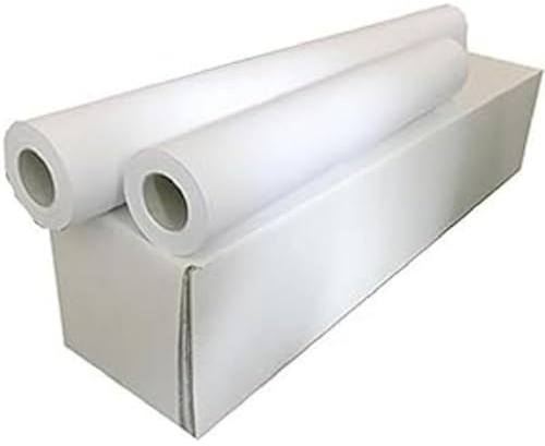 Sa.Ba.Cart 17361005050p00090 Packung 4 Rollen Plotterpapier A1, matt Inkjet-Papier, 610 mm x 50 mt, Bohrung 50, 90 g/qm