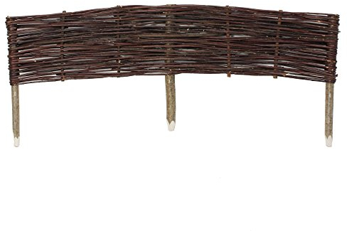 Beetbegrenzung Weidenzaun, 100 x 20 cm