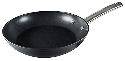 MasterPRO Foodies Sarten, Aluminio Forjado, Negro, 20 cm