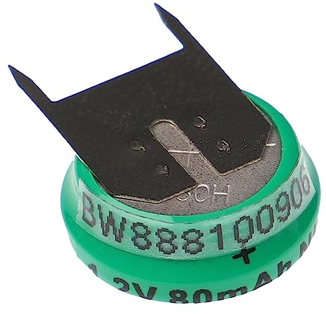 vhbw NiMH Ersatz Knopfzellen-Akku Typ V80H 3-Pins 80mAh 1,2V kompatibel mit Modellbau-Akkus, Solar-Leuchten UVM.