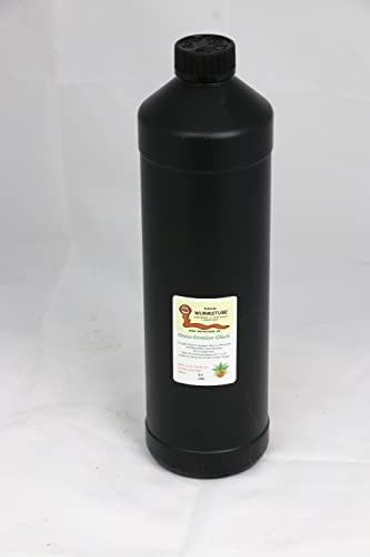 Eckards Wurmstube Wurmtee Komposttee Omas Gemüse-Glück - 1 Liter - Universaldünger - Vegan - Balkonpflanzen Hanf Tomaten Gurken