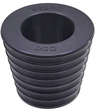 DBOO Patio Umbrella Cone Umbrella Wedge Plug for Patio Table Hole Opening 2-2.5 Inch (1, Black)
