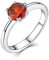YL Ring Damen,Verlobungsring Damen Ring Silber 925 Damen Zirkonia Solitärring Ringe Silberringe Eheringe Antragsring für Frauen