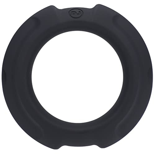OptiMALE - FlexiSteel – Silikon, Metallkern, Schwarz – 43 mm