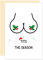 Naughty Tits Weihnachtskarte Sexy Merry Christmas Card for Friend BF, Funny Winter Season Xmas Card Ure Tenk