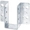 TSSS 6 PCS Mini Joist Hangers, Timber to Timber 47mm, Fit for Decking Pergola Garage Joists Raised Floors(Fit 47mm x 100mm Timber)