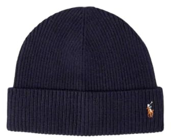 Beanie Ralph Lauren Hunter NAVY-002