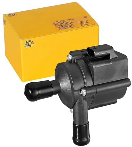 HELLA 8TW 358 304-731 Zusatzwasserpumpe - 12V - elektrisch | Kompatibel mit: FORD C-MAX II, C-MAX II Van, FOCUS III, FOCUS III Kasten/Kombi, FOCUS III Kasten/Schrägheck