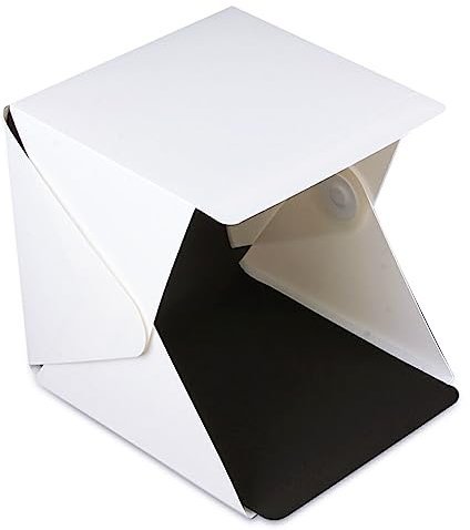 SUIOPPYUW Fotobox Fotostudio Beleuchtungszelt Würfel Faltbares tragbares professionelles Lichtraum Kit Werbeversorgung