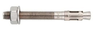 D-Work Goujons d'Ancrage M12 en Acier Inox A2-25 Pièces - Dimensions 125x12 mm - Épaisseur Fixation 30 mm - Résistance à la Corrosion - Utilisation sur Béton et Pierre