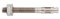 D-Work Goujons d'Ancrage M12 en Acier Inox A2-25 Pièces - Dimensions 125x12 mm - Épaisseur Fixation 30 mm - Résistance à la Corrosion - Utilisation sur Béton et Pierre