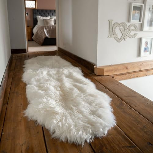 Arthur Cameron Genuine Sheepskin Colourful Rugs (Double) (Natural)