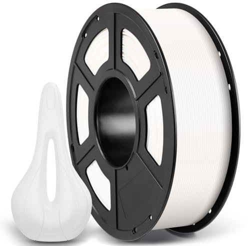 ANYCUBIC ASA Filament 1.75mm, 3D Drucker Filament geeignet für den Druck von funktionellen Teilen im Außenbereich, Wetter- und Hitzebeständig, 1KG Weiß