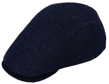 fiebig Flatcap Jute | Schirmmütze aus Naturfaser | Nachhaltige Bakerboy