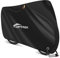 toptrek Fahrradabdeckung 210D mit Nahtband Oxford-Gewebe Wasserdicht Outdoor 200 x 110 x 70 cm Hochwertige Fahrradgarage Reißfestigkeit Sonnenschutz Fahrrad Schutzhülle mit Beutel