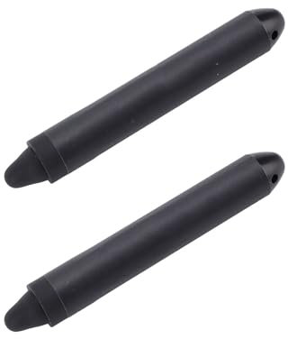 Bolígrafos de Lápiz óptico, Pluma de Pantalla Táctil de Alta Sensibilidad Universal con Ataduras, Lápiz óptico de Reemplazo para el Teléfono de la Tableta (Black)