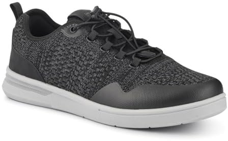 Pavers Mens Bungee-Laced Memory Foam Shoes | Spring Summer Collection | Lace Up | Memory Foam Insole