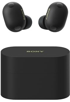 Sony WF-1000XM6 Flagship Wireless Noise Cancelling Earbuds, Bluetooth, In-ear Headphones - Black (Renewed)