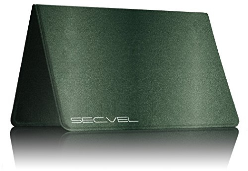 Patentierte Schutzhülle für 4 Karten | RFID NFC & Magnetfeld Blocker | Kartenschutz für Kreditkarte, EC Karte, Personalausweis | 100% Datenschutz geprüft von CTC/advanced (member of RW TÜV Group) | Helios
