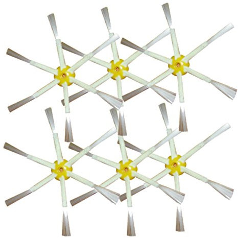 ROBOMARKET KIT RICAMBI SERIE 500 600 700 510 520 521 530 532 533 535 537 540 545 550 551 555 560 562 563 564 565 570 580 605 610 612 614 615 616 620 621 625 630 631 650 651 653 660 665 680 681 690 760 765 770 772 774 775 776 780 782 786 790 SET ACCESSORI SOSTITUZIONE COMPATIBILE CON IROBOT ROOMBA 6 SPAZZOLE 6 BRACCIA