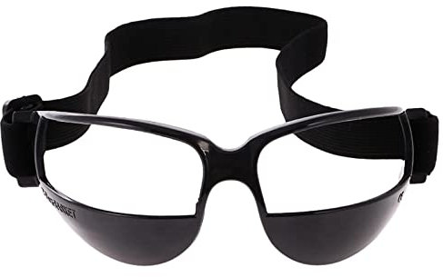 Sharplace Basketball Trainingsgerät Basketball Dribble Trainingsbrille, 1pcs Schwarz