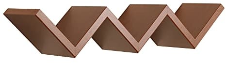 MODULARREDO | SAETTA Mensola da Muro, Mensola Cameretta, Mensola da Parete, 57x11 p15.5 cm, Ciliegio - Made in Italy