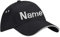 Nashville print factory Ultimate 5-Panel Cap Sandwich Peak Bestickt mit Name/Text Mütze Cappy Basecap (Black/Light Grey)