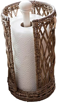 Riviera Maison - Küchenrollenhalter, Papierrollenhalter - Rusti Rattan - Landhausstil