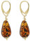 Venetiaurum - Boucles d'oreilles pour femme avec gouttes en verre de Murano original et argent 925 - Bijou certifié Made in Italy
