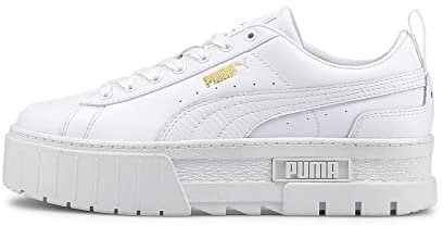 PUMA Mayze Classic Wns, Scarpe da Ginnastica Donna, Bianco White, 42 EU