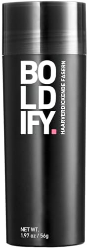 BOLDIFY Haarfasern für dünner werdendes Haar, für Damen & Herren, Mittelblond 56g