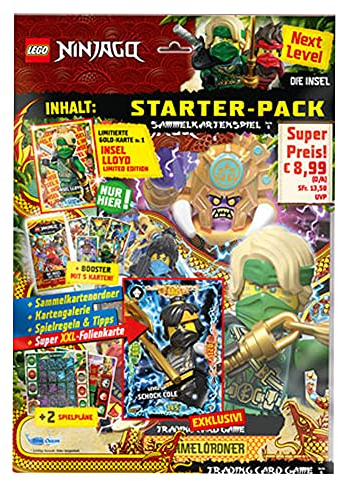 Blue Ocean Lego Ninjago 6 Next Level Trading Cards - 1 Starter