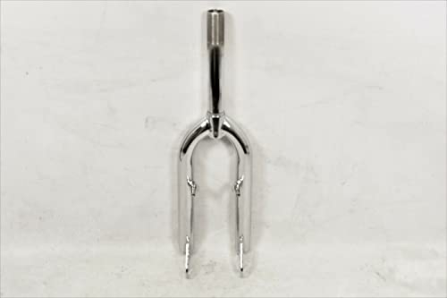 Hard To Find Bike Parts 20” BMX CHROME 180MM THREADED FORK 1 1/8” V BRAKE BOSSES. ALSO SUIT FREESTYLER