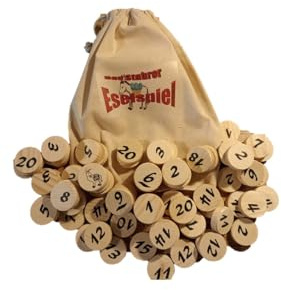 Prescher Eselspiel ~ Das Stuhrer Eselspiel ~ Oster Edition ~ 4 Stapel ~ 2-6 Spieler