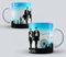 Taza Beatles - Cerámica Alta Resistencia 330 mL - Apta Microondas y Lavavajillas - Regalo Original