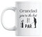 Grandad You're The Best by Par, lustige Golfer-Tasse, Kaffeetasse, spielende Golf-Tasse