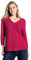 Cecil Damen Pullover mit V-Ausschnit Pink Sorbet L