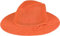 styleBREAKER Damen Panama Sonnenhut mit dünnem Hutband, Strohhut, Schlapphut, Sommerhut, Fedora Hut 04025040, Farbe:Orange