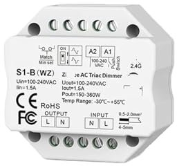 Módulo de interruptor de luz con atenuador LED 220V 110V 230V